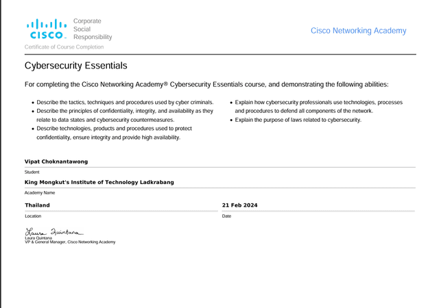 Cybersecurity Essentials